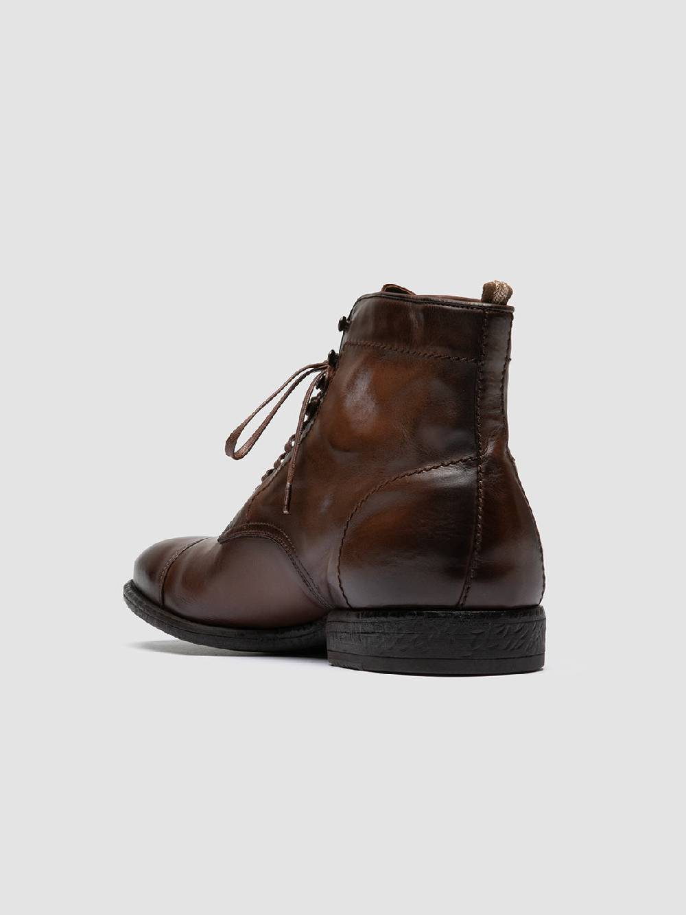 Officine Creative EMORY CAOU 014 Stivali Marrone Chiaro in Pelle Offerta