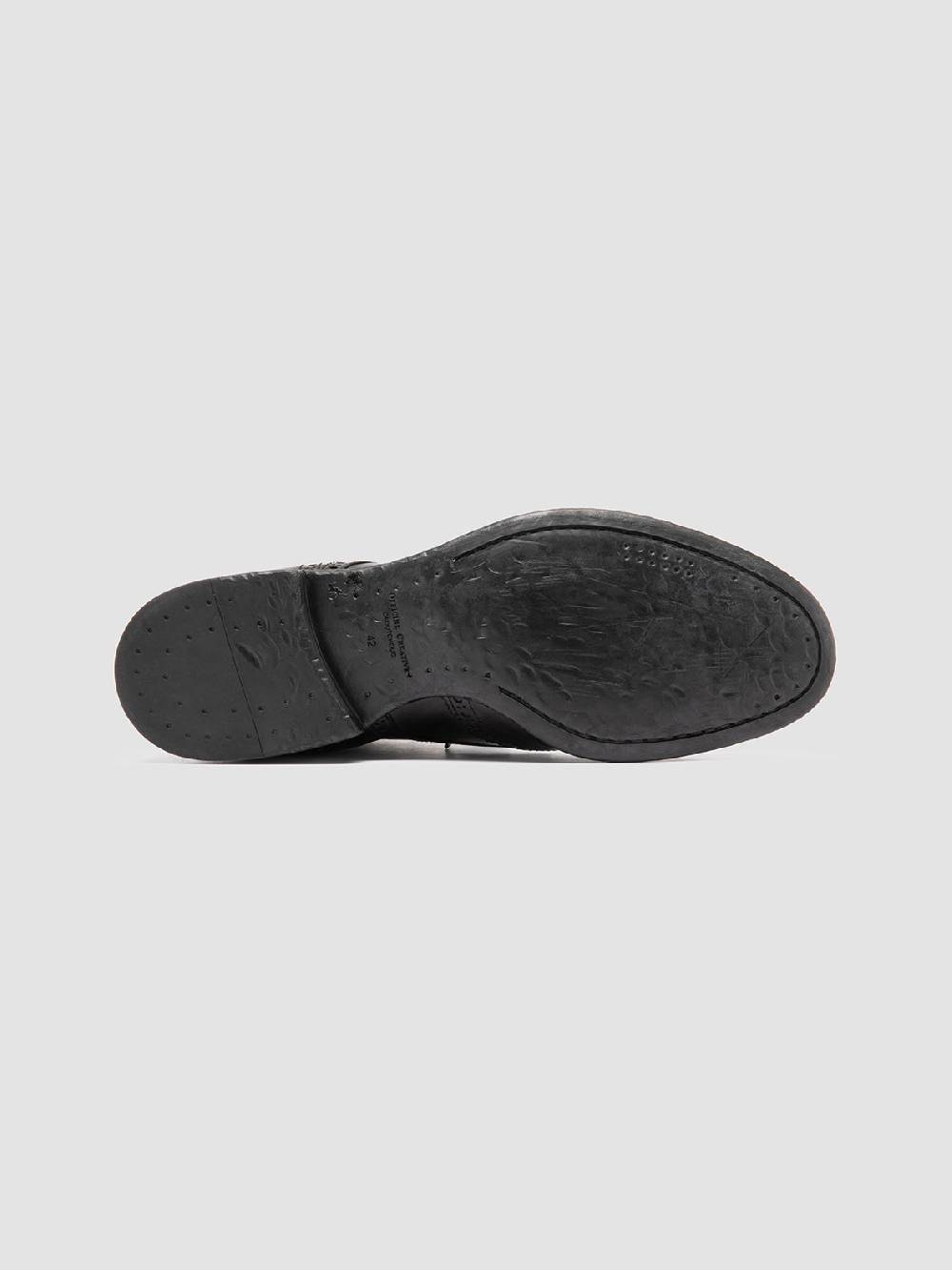 Officine Creative EMORY CAOU 016 Stivali Neri in Pelle Economico