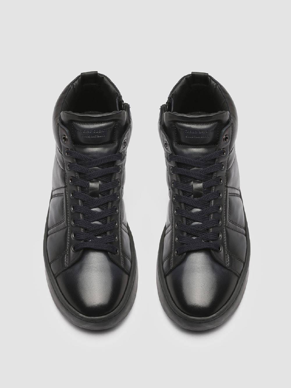 Officine Creative KILIM 002 Sneaker in Pelle Blu Saldi