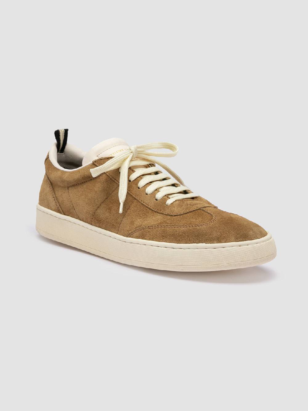 Officine Creative KOMBI 003 Sneaker in Pelle Scamosciata Marrone Offerte