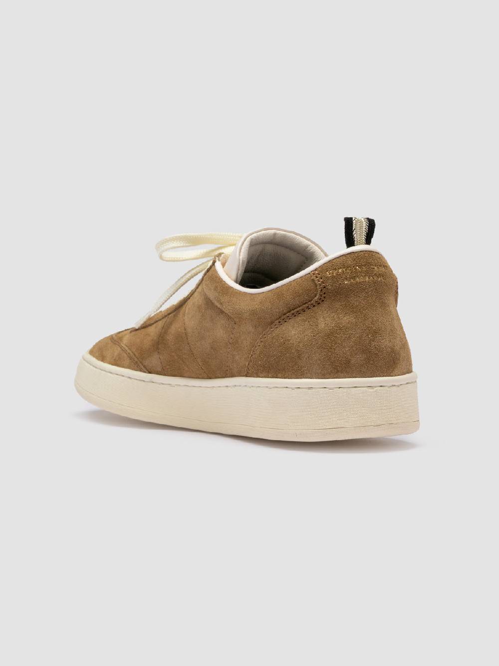 Officine Creative KOMBI 003 Sneaker in Pelle Scamosciata Marrone Offerte