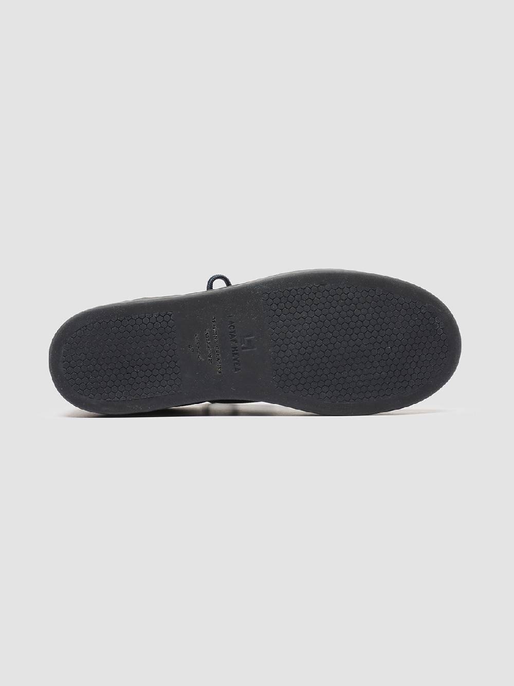 Officine Creative KOMBINED 001 Sneaker Basse in Camoscio e Pelle Blu Hotsell