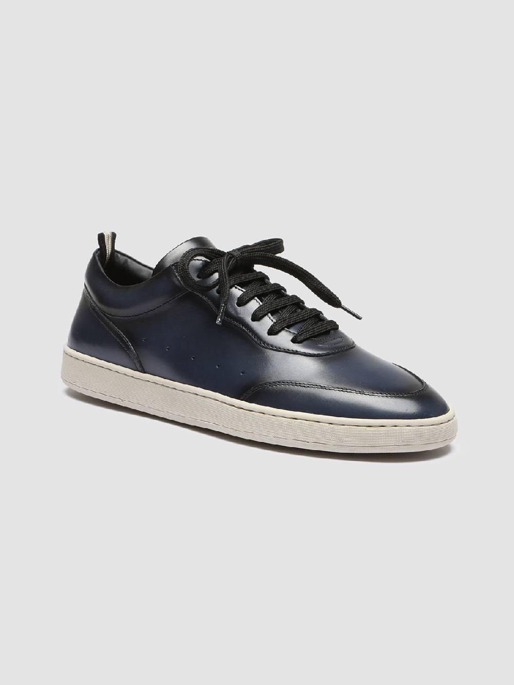 Officine Creative KRIS LUX 001 Sneakers in Pelle Blu Vendita Calda