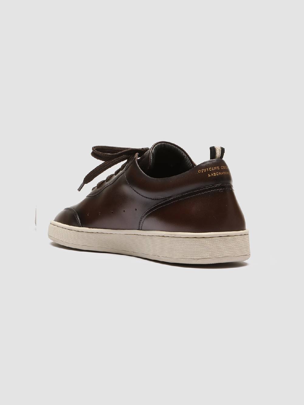 Officine Creative KRIS LUX 001 Sneakers in Pelle Marrone Vendita Economica