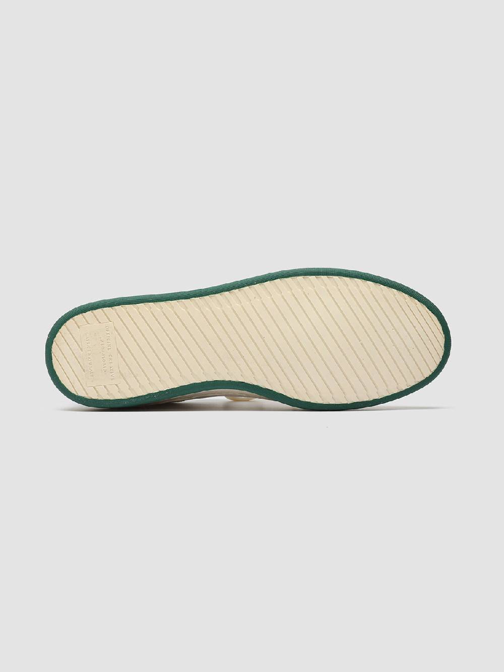 Officine Creative MAGIC 001 Sneakers in Pelle e Camoscio Bianco Vendite Flash