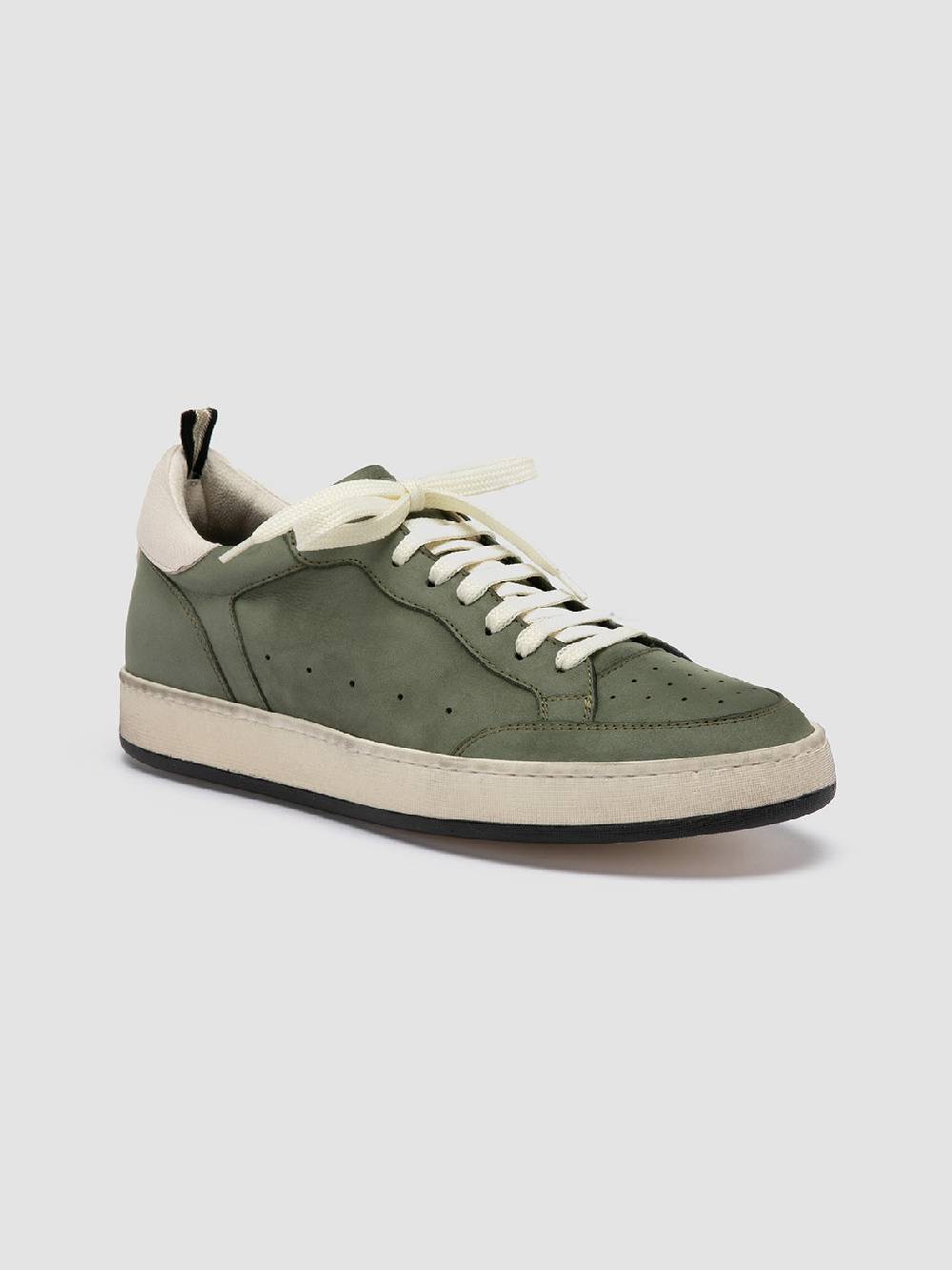 Officine Creative MAGIC 002 Sneakers in Nabuk Verde In Saldo