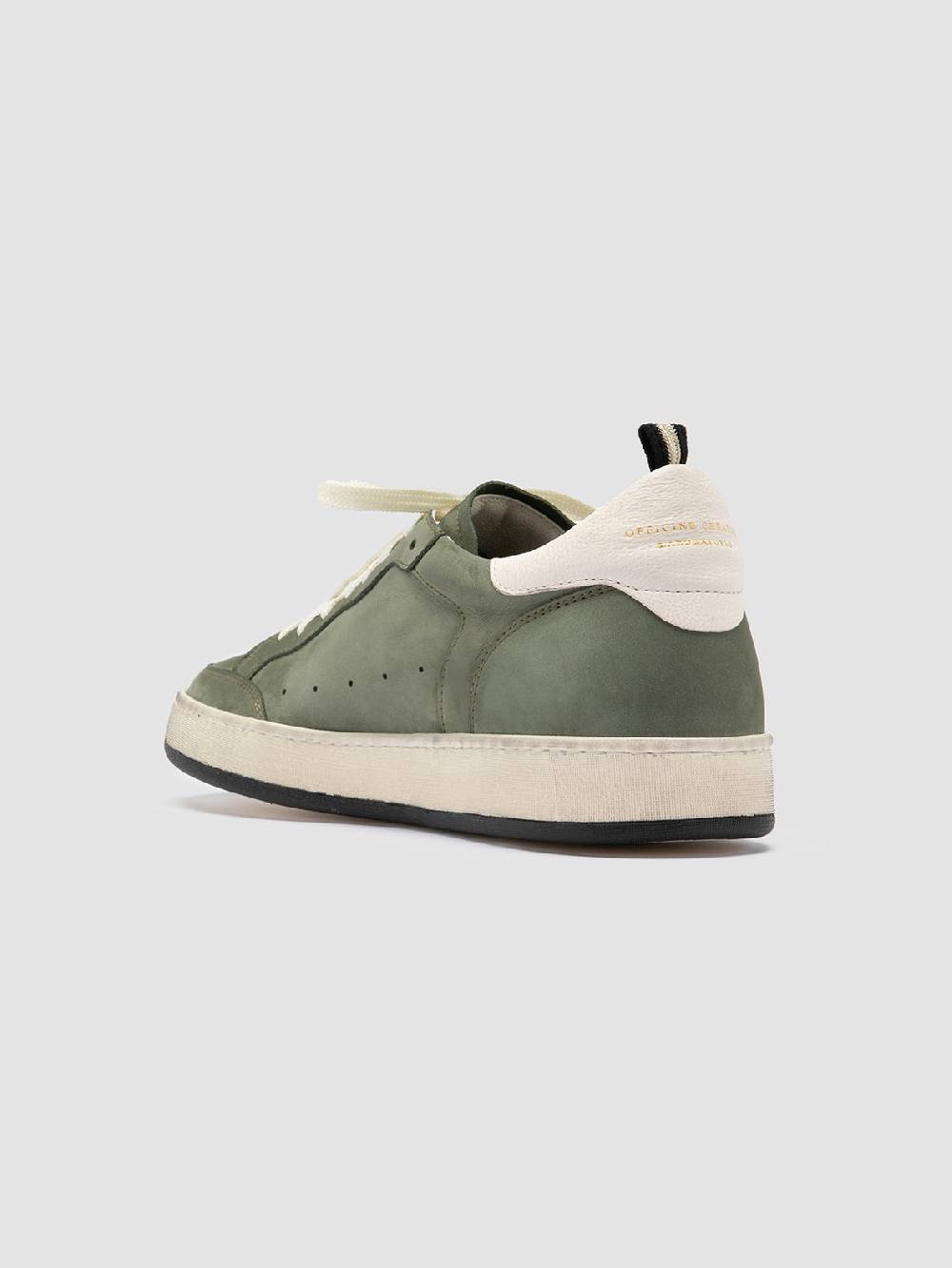 Officine Creative MAGIC 002 Sneakers in Nabuk Verde In Saldo