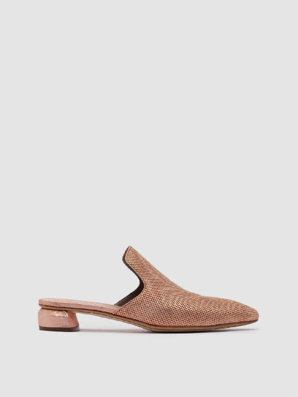 Officine Creative SAUVANNE 006 Sabot in Pelle Marrone Moda