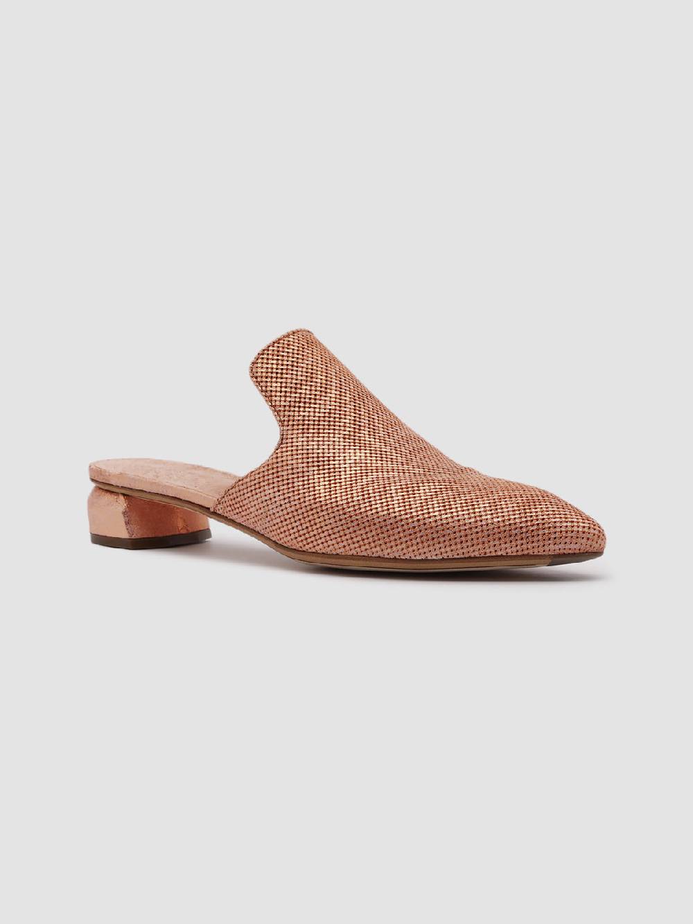 Officine Creative SAUVANNE 006 Sabot in Pelle Marrone Moda