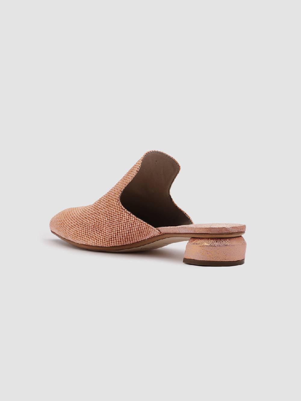 Officine Creative SAUVANNE 006 Sabot in Pelle Marrone Moda