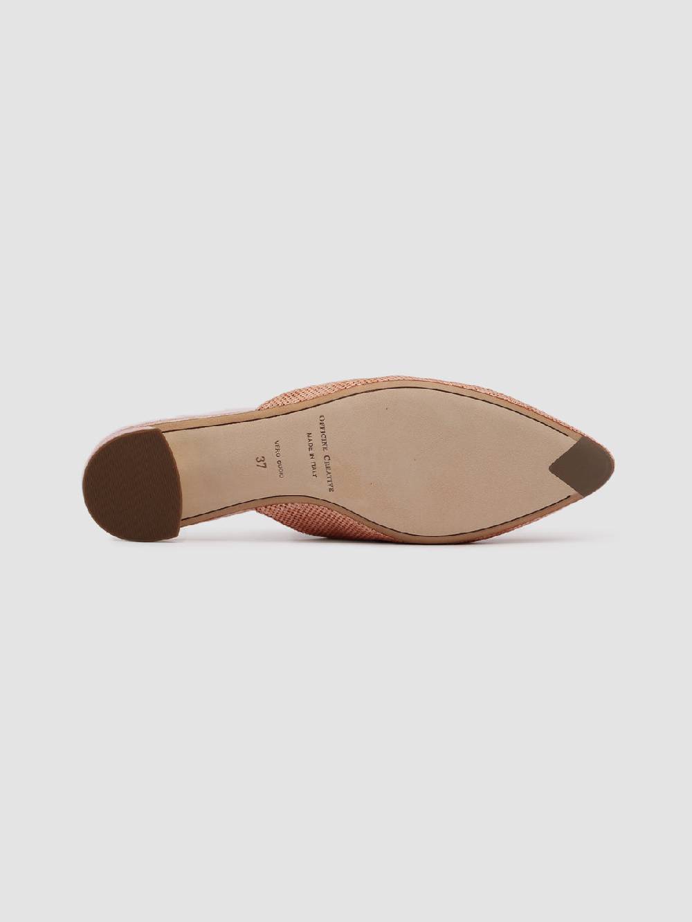 Officine Creative SAUVANNE 006 Sabot in Pelle Marrone Moda