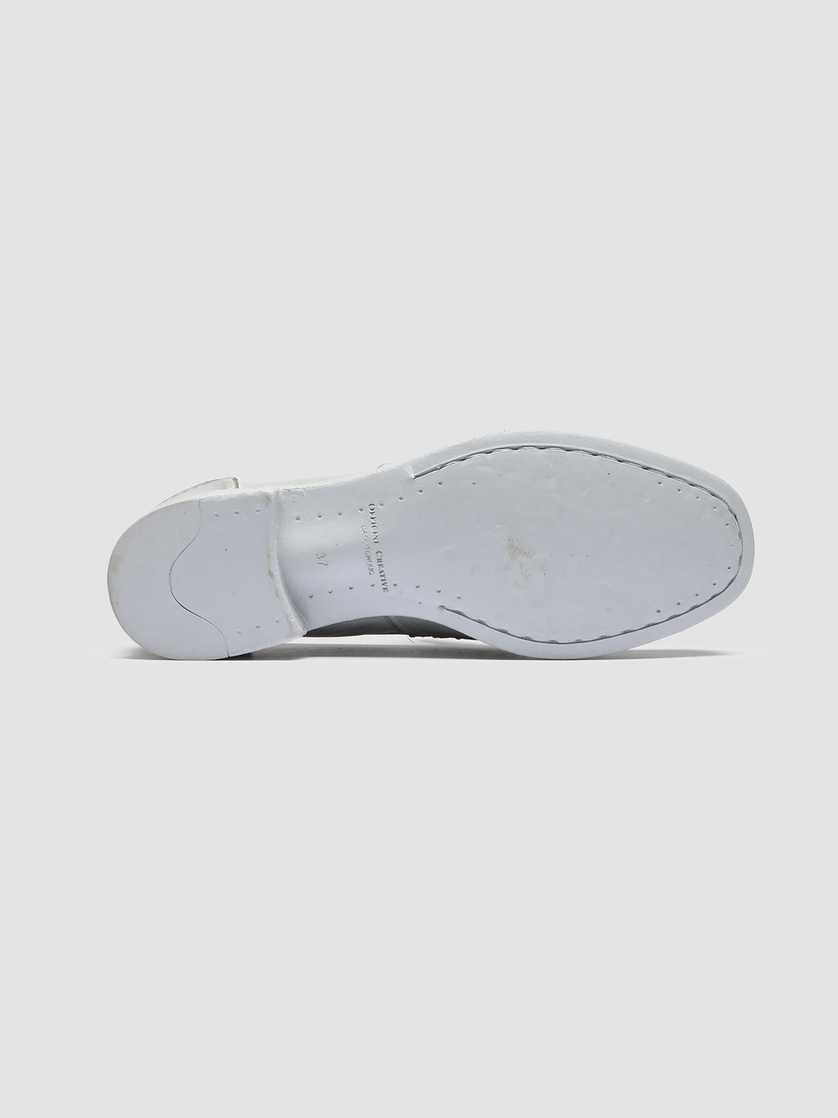 Officine Creative CALIXTE 042 Mocassini Penny in Pelle Grigia Comprare a buon mercato