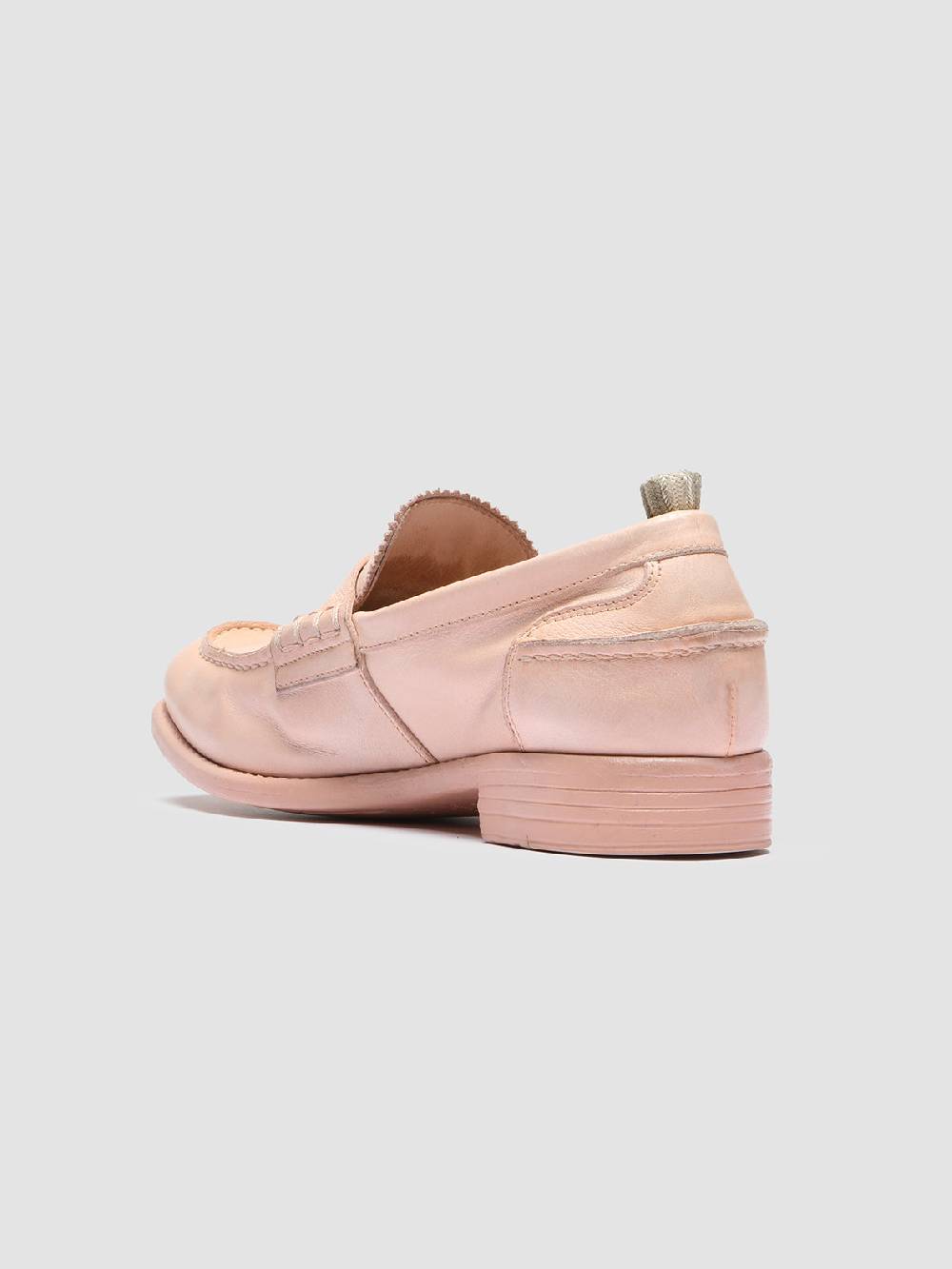 Officine Creative CALIXTE 042 Mocassini Penny Loafer in Pelle Rosa Grande vendita