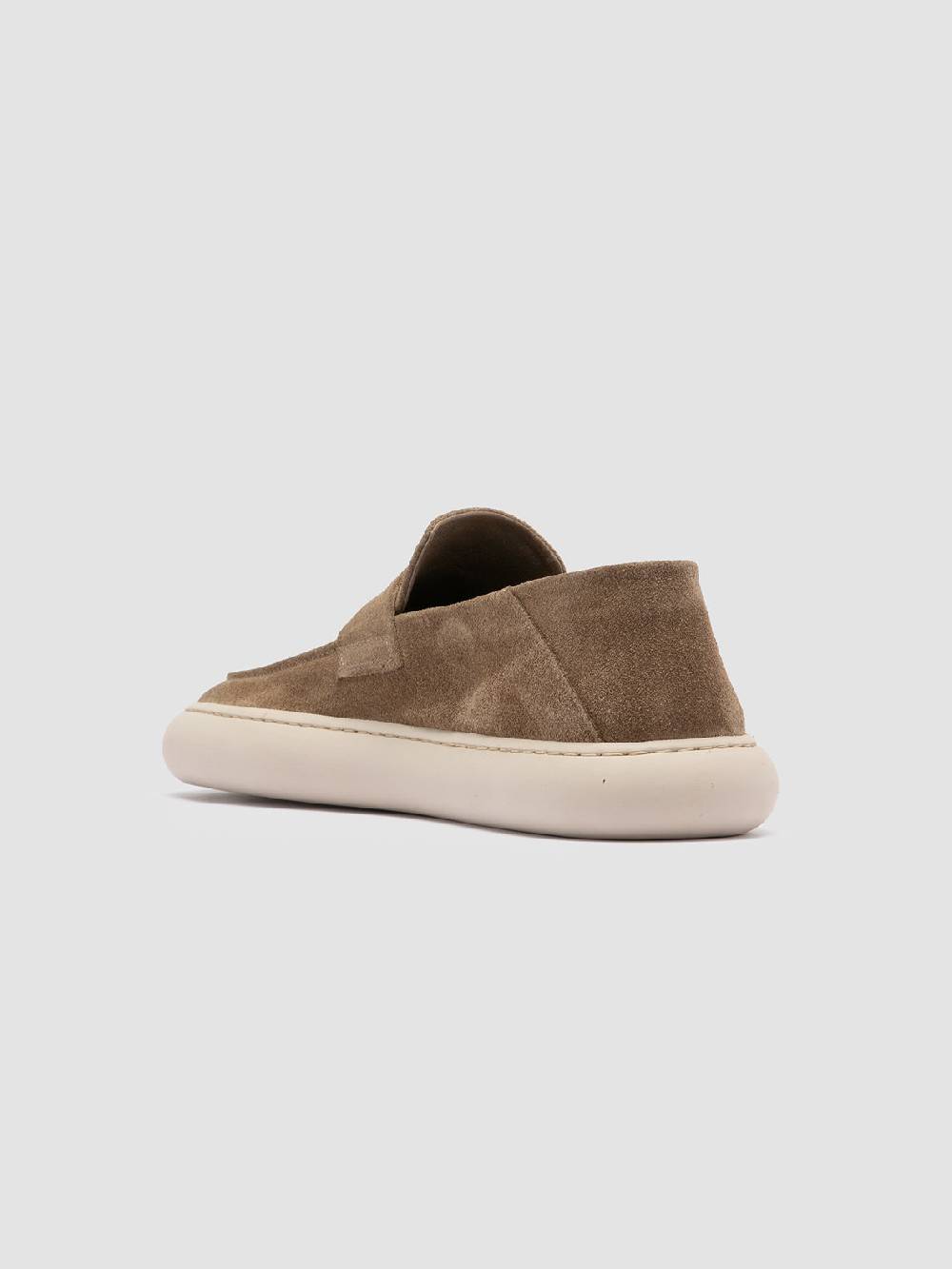 Officine Creative DINGHY 101 Sneakers Basse in Pelle Scamosciata Tortora Flash Sale