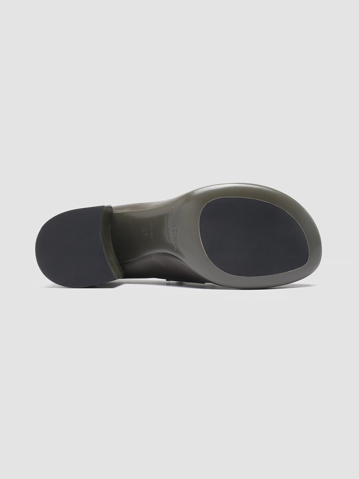 Officine Creative ETHEL 001 Mocassini Penny in Pelle Verde Cyber Monday