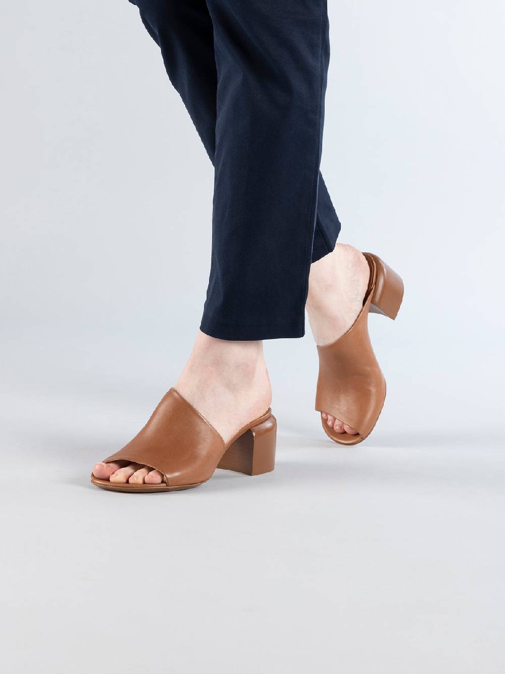 Officine Creative ETHEL 007 Sandali in Pelle Marrone Offerta Pasqua