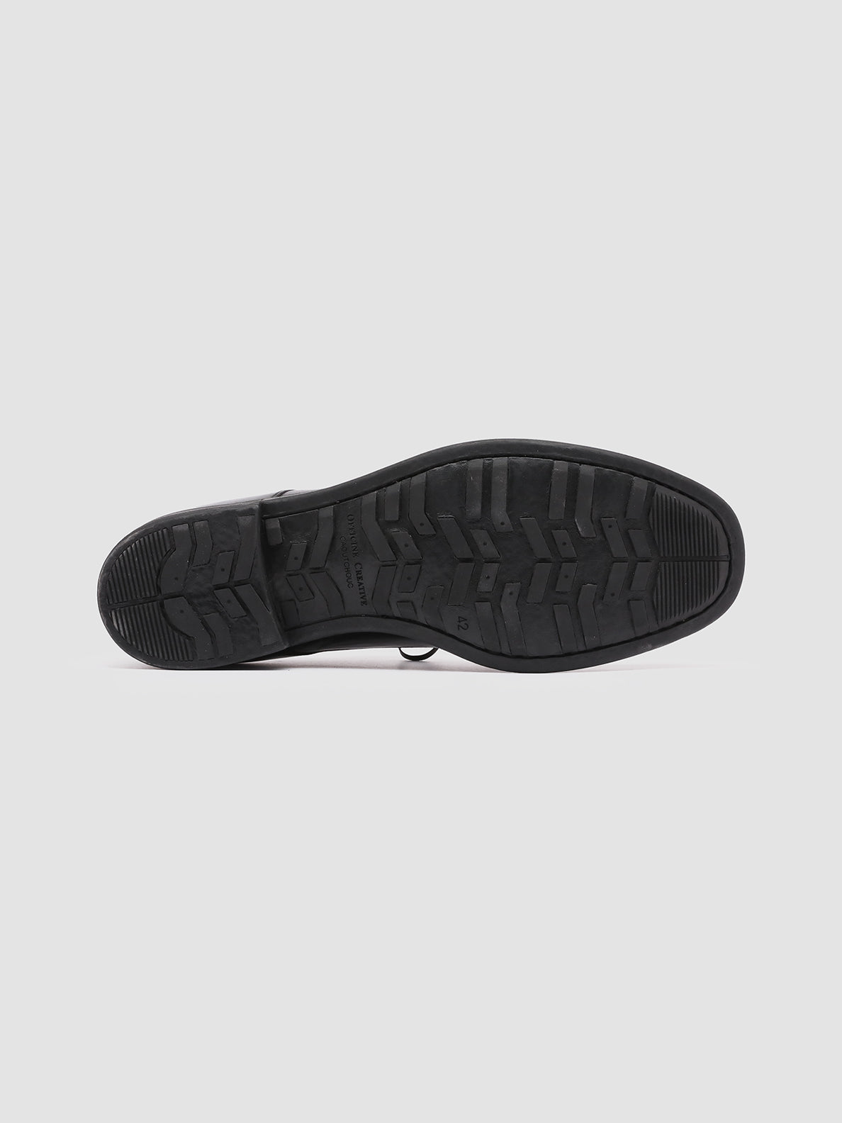 Officine Creative CHRONICLE 001 Derby in Pelle Nera Latest fashion