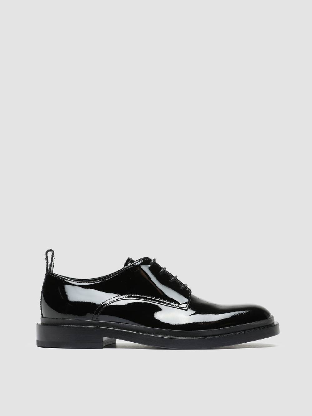Officine Creative CONCRETE 003 Derby in Pelle Nera Lightning offer