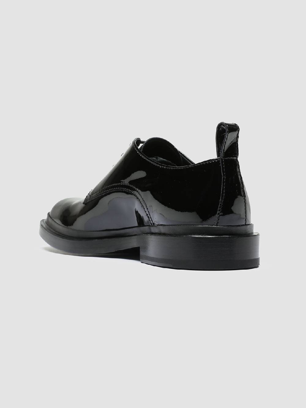 Officine Creative CONCRETE 003 Derby in Pelle Nera Lightning offer