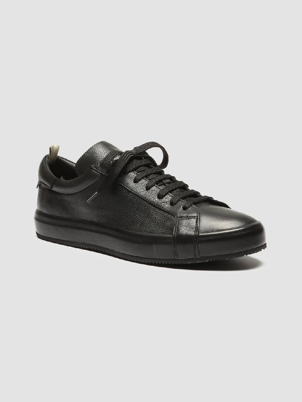 Officine Creative CORE 001 Sneakers in Pelle Nera Grandi sconti