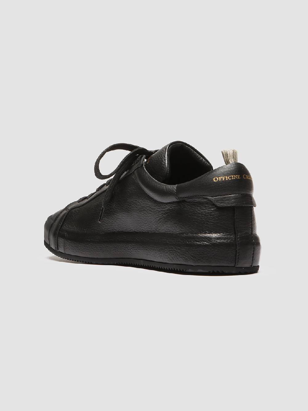 Officine Creative CORE 001 Sneakers in Pelle Nera Grandi sconti