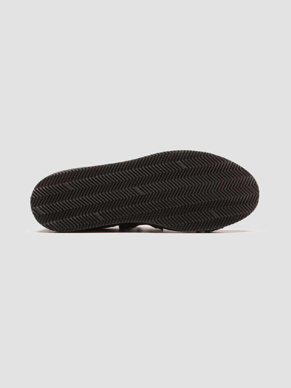 Officine Creative CORE 001 Sneakers in Pelle Nera Grandi sconti