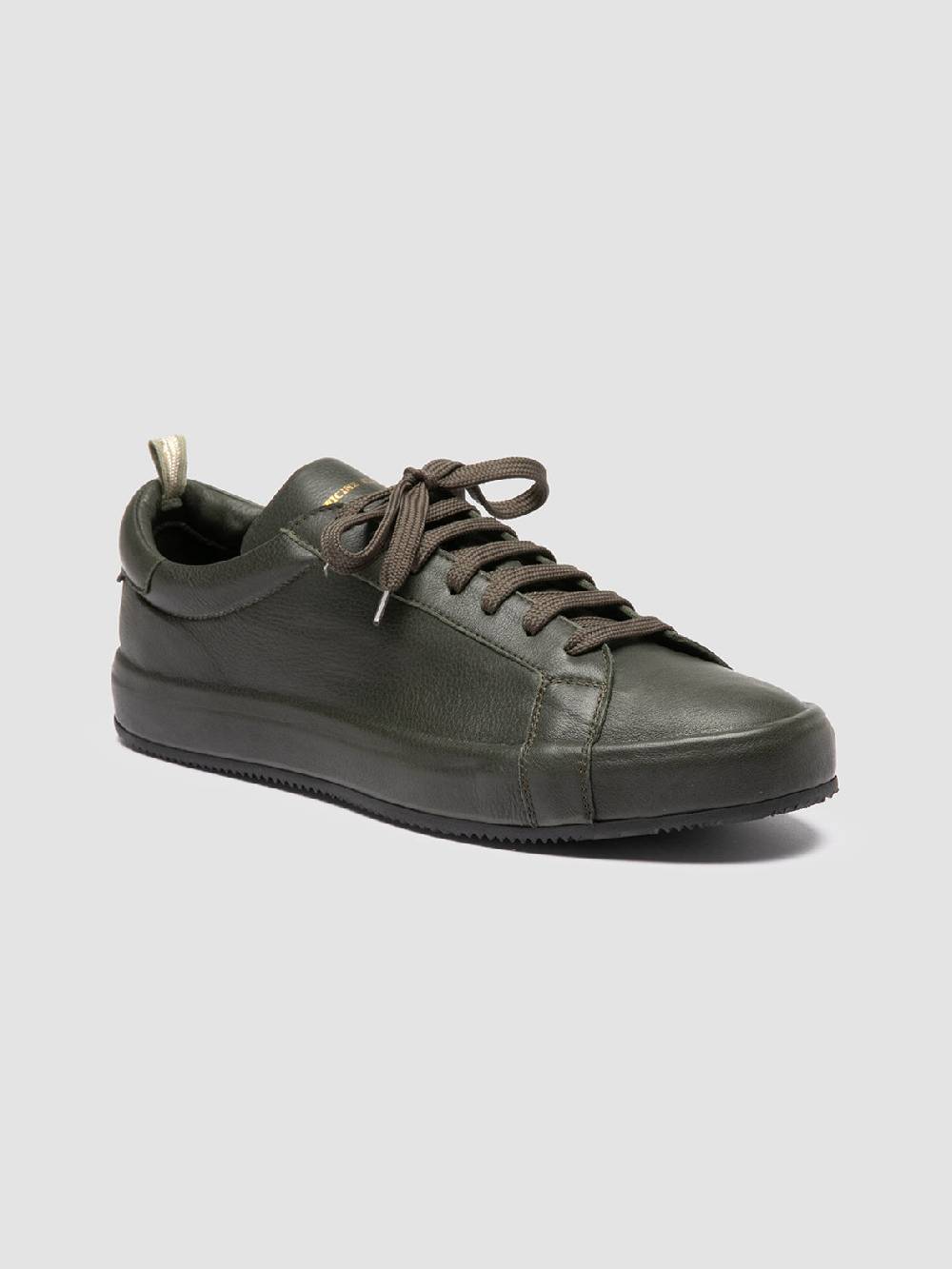 Officine Creative CORE 001 Sneakers in Pelle Verde Offerte stagionali