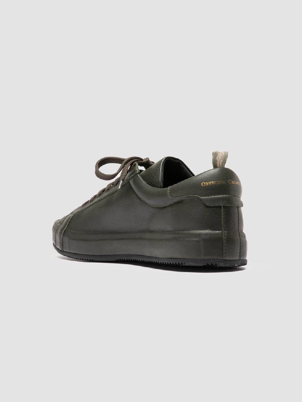 Officine Creative CORE 001 Sneakers in Pelle Verde Offerte stagionali