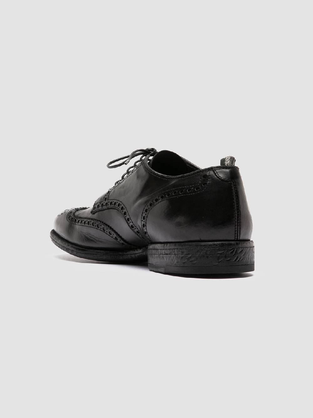Officine Creative EMORY 015 Scarpe Derby in Pelle Nera Offerta settimanale