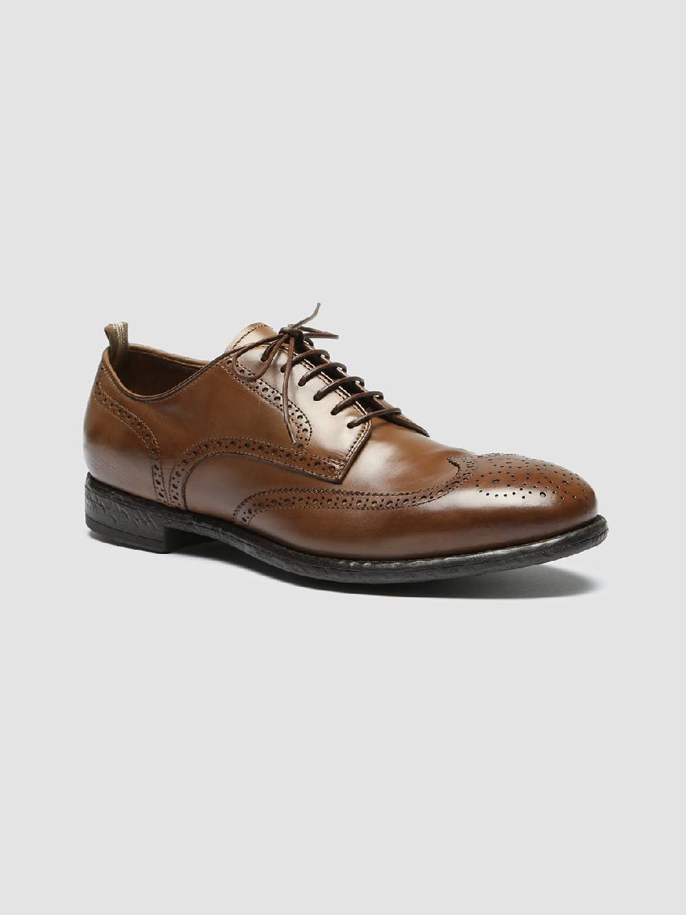 Officine Creative EMORY 015 Derby in Pelle Marrone Ritorno libero