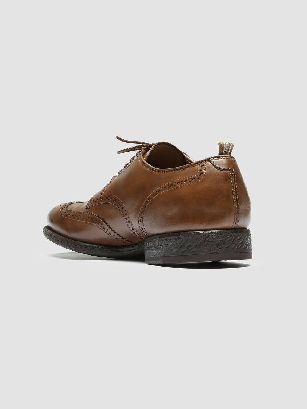 Officine Creative EMORY 015 Derby in Pelle Marrone Ritorno libero