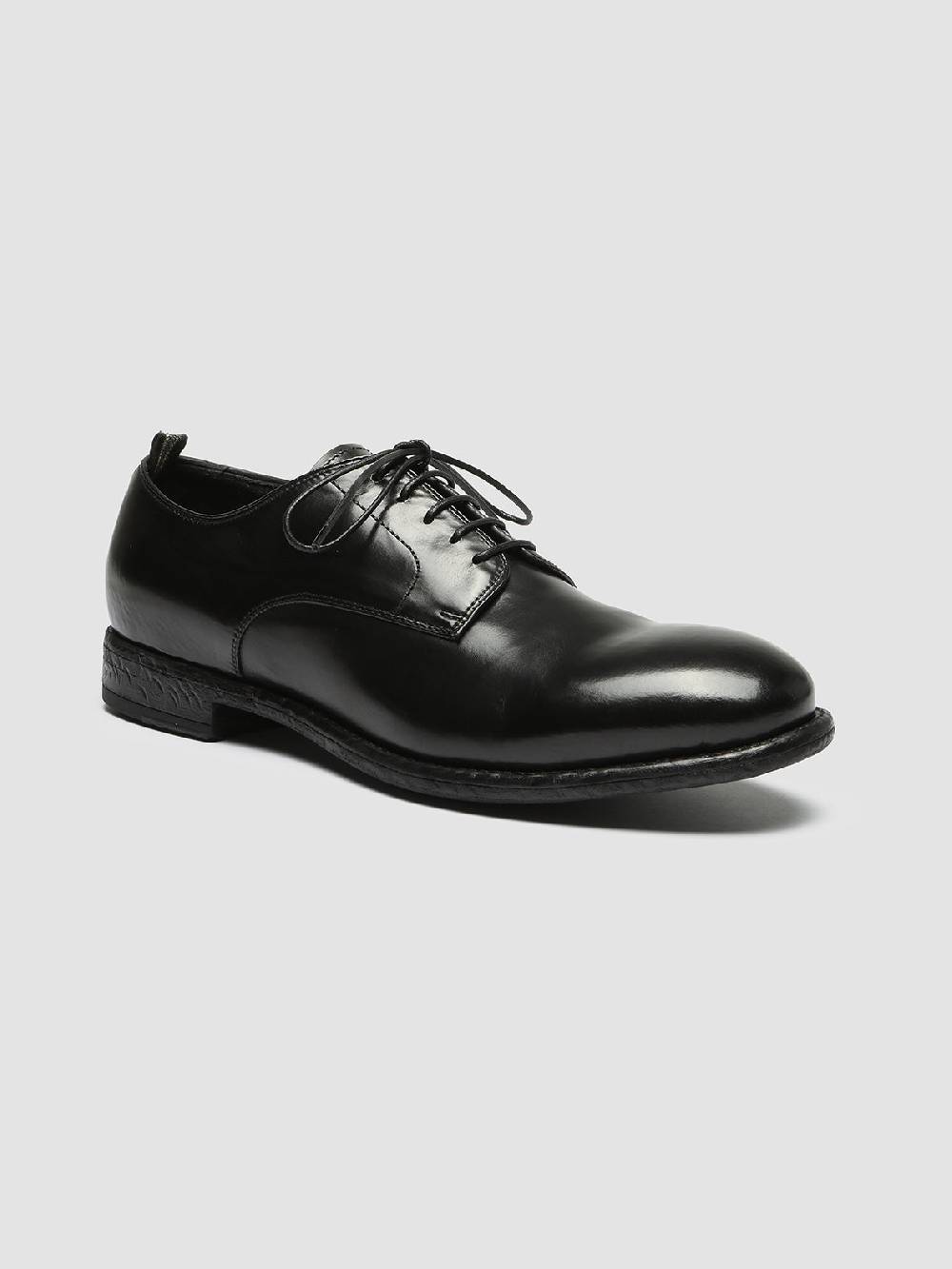 Officine Creative EMORY 022 Derby in Pelle Nera Ultimi tre giorni
