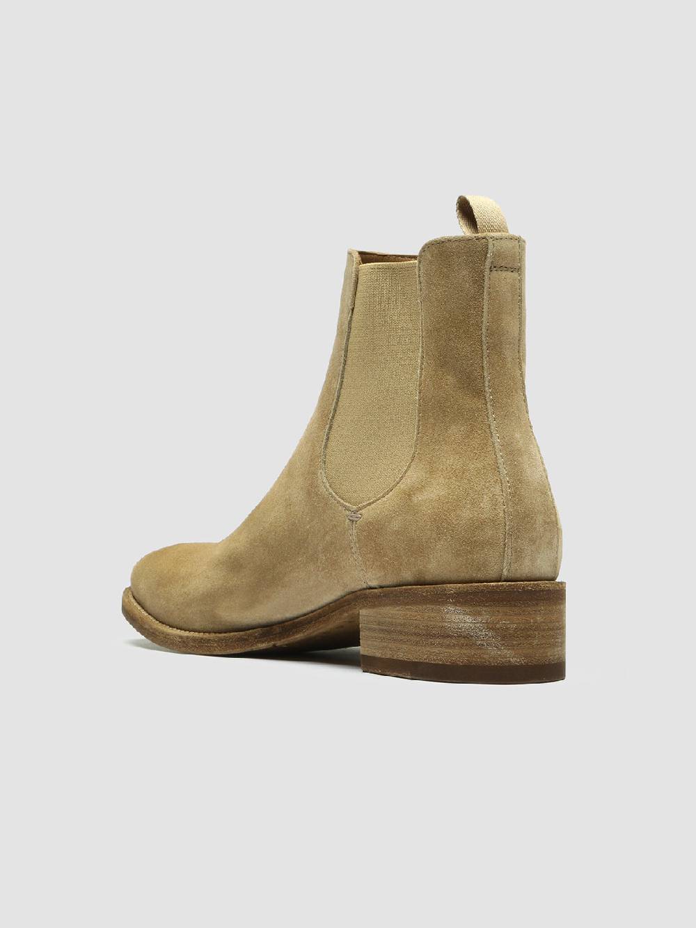 Officine Creative SELINE 029 Stivaletti Chelsea in Pelle Scamosciata Tortora Discount Store per i nuovi prodotti
