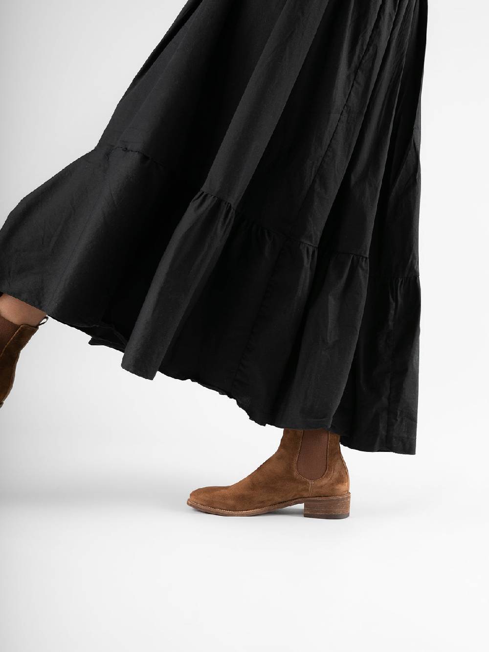 Officine Creative SELINE 029 Stivaletti Chelsea in Pelle Scamosciata Tortora Discount Store per i nuovi prodotti