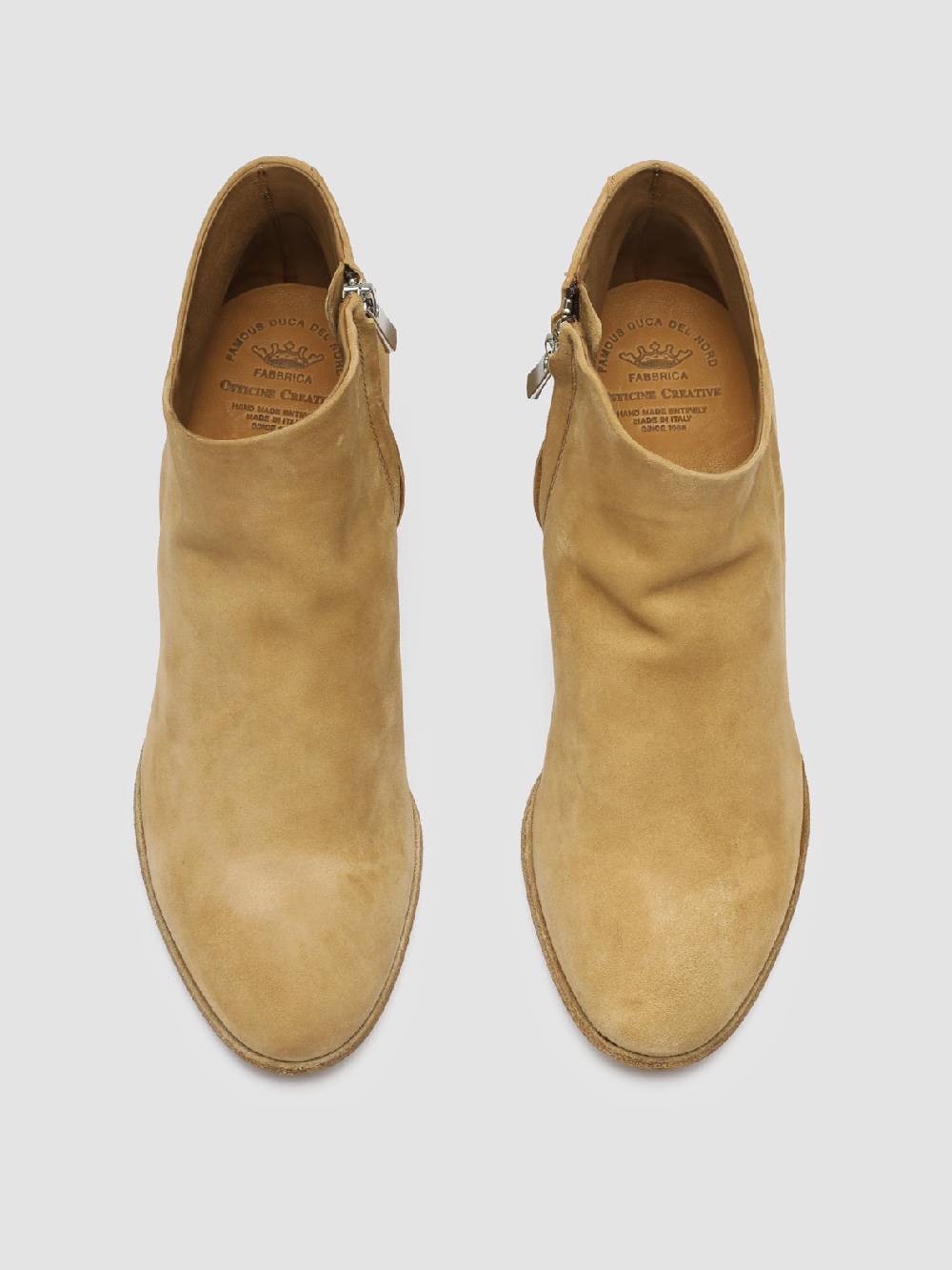 Officine Creative SHIRLEE 002 Stivaletti in Pelle Scamosciata Marrone 50% di sconto con spedizione gratuita