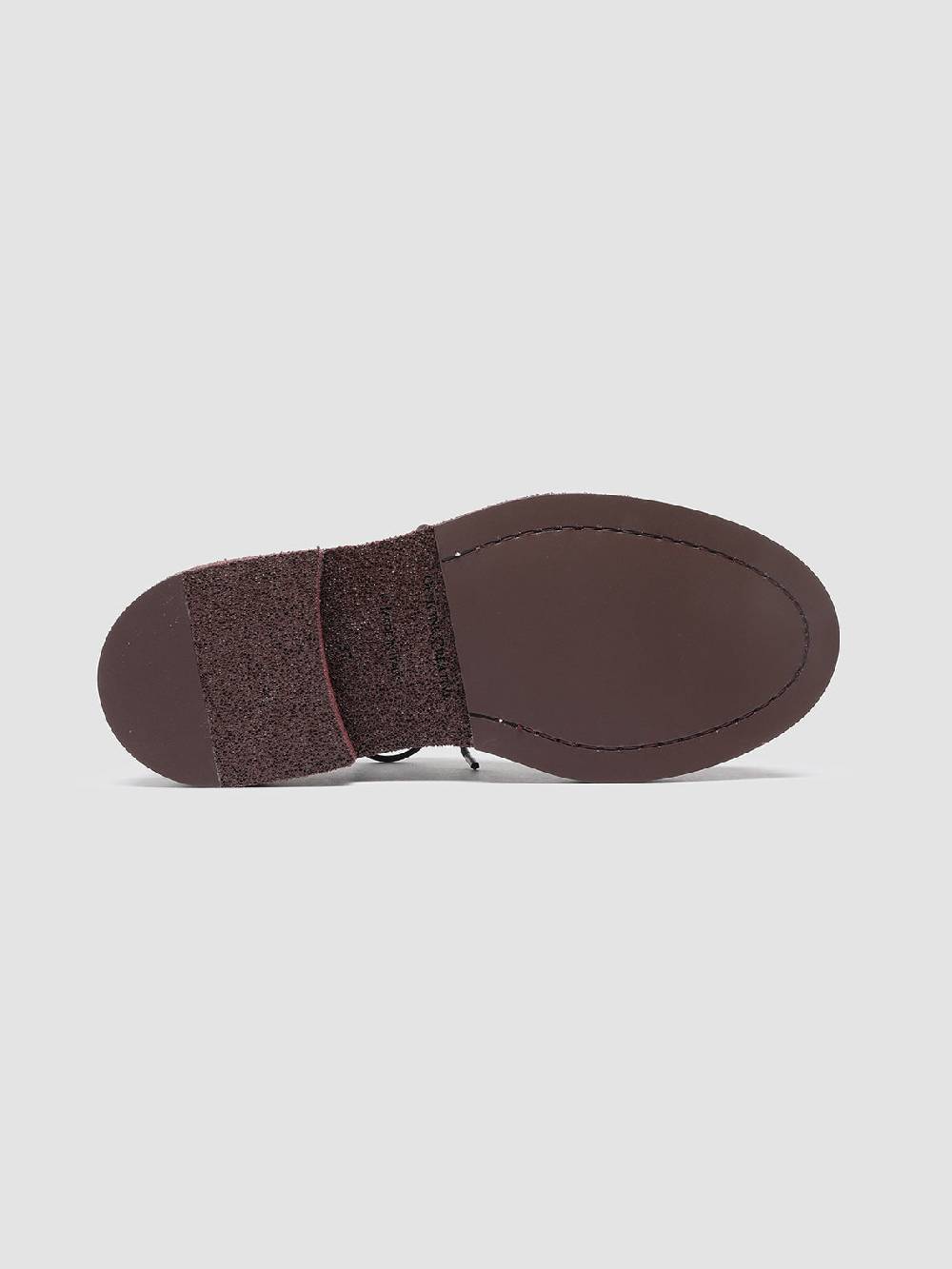 Officine Creative TONAL 100 Derby in Pelle Bordeaux Esporta salva