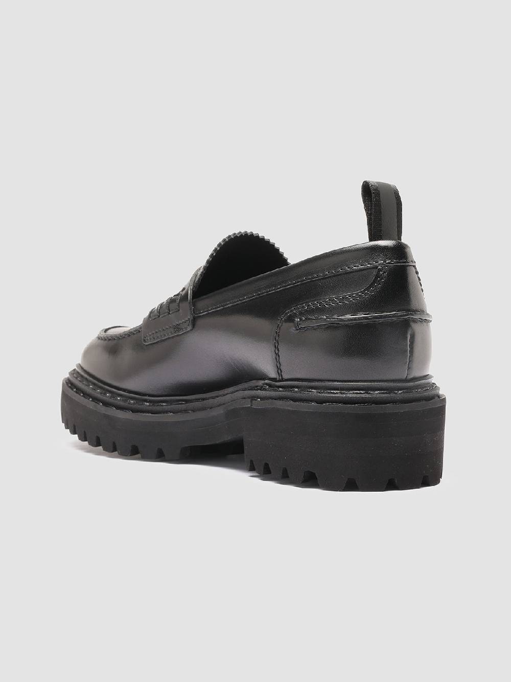 Officine Creative PROVENCE 023 Mocassini in Pelle Nera 2025