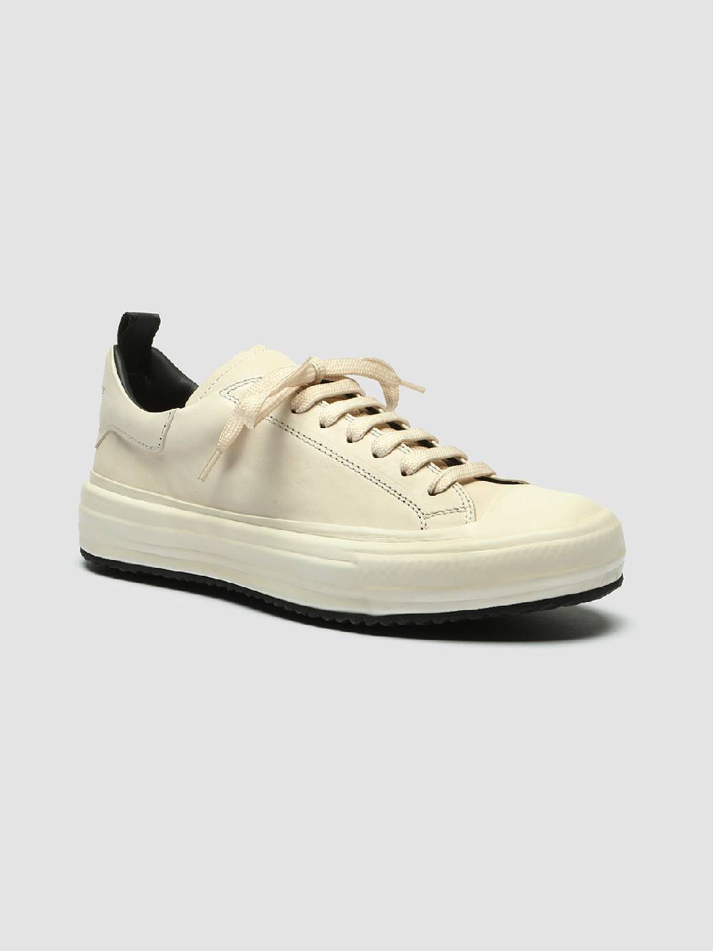 Officine Creative MES 105 Sneaker in Pelle Avorio Italy