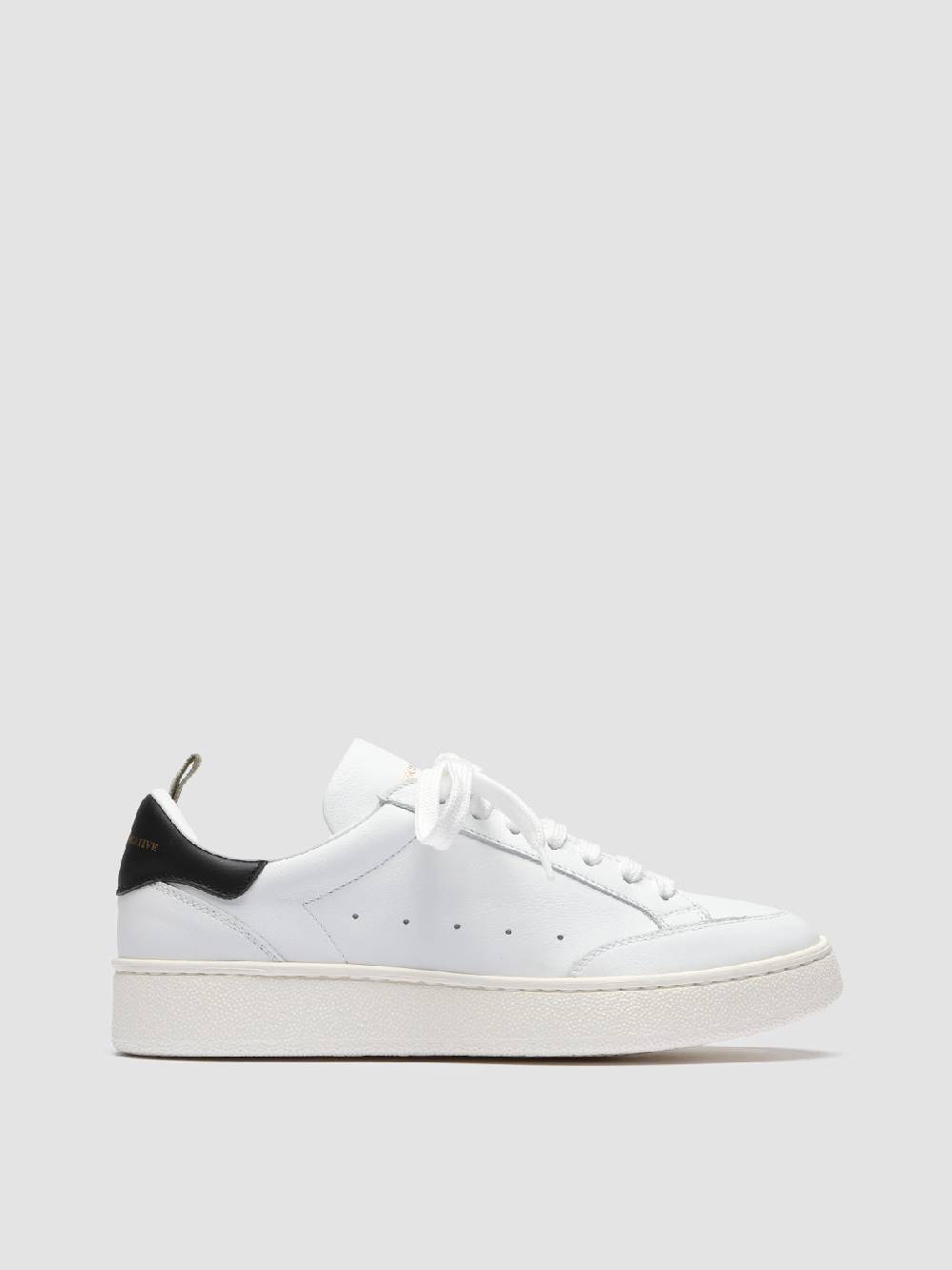 Officine Creative MOWER 109 Sneakers in Pelle Bianca Nuovo
