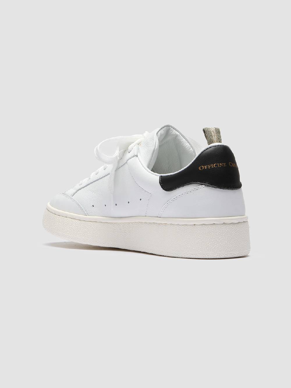 Officine Creative MOWER 109 Sneakers in Pelle Bianca Nuovo