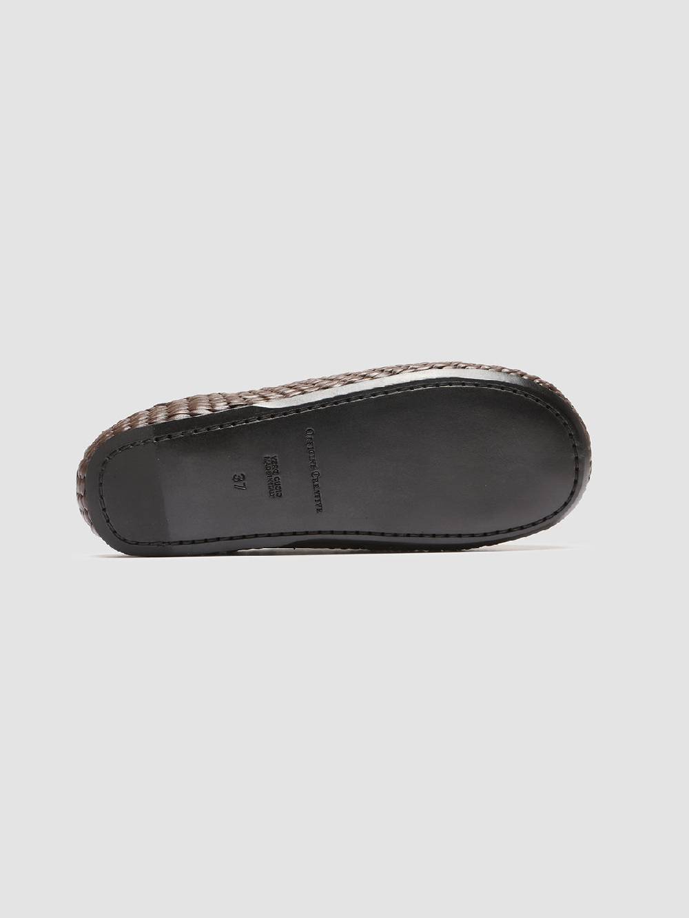 Officine Creative POLLY 001 Sabot in Pelle Marrone Qualità Garantita