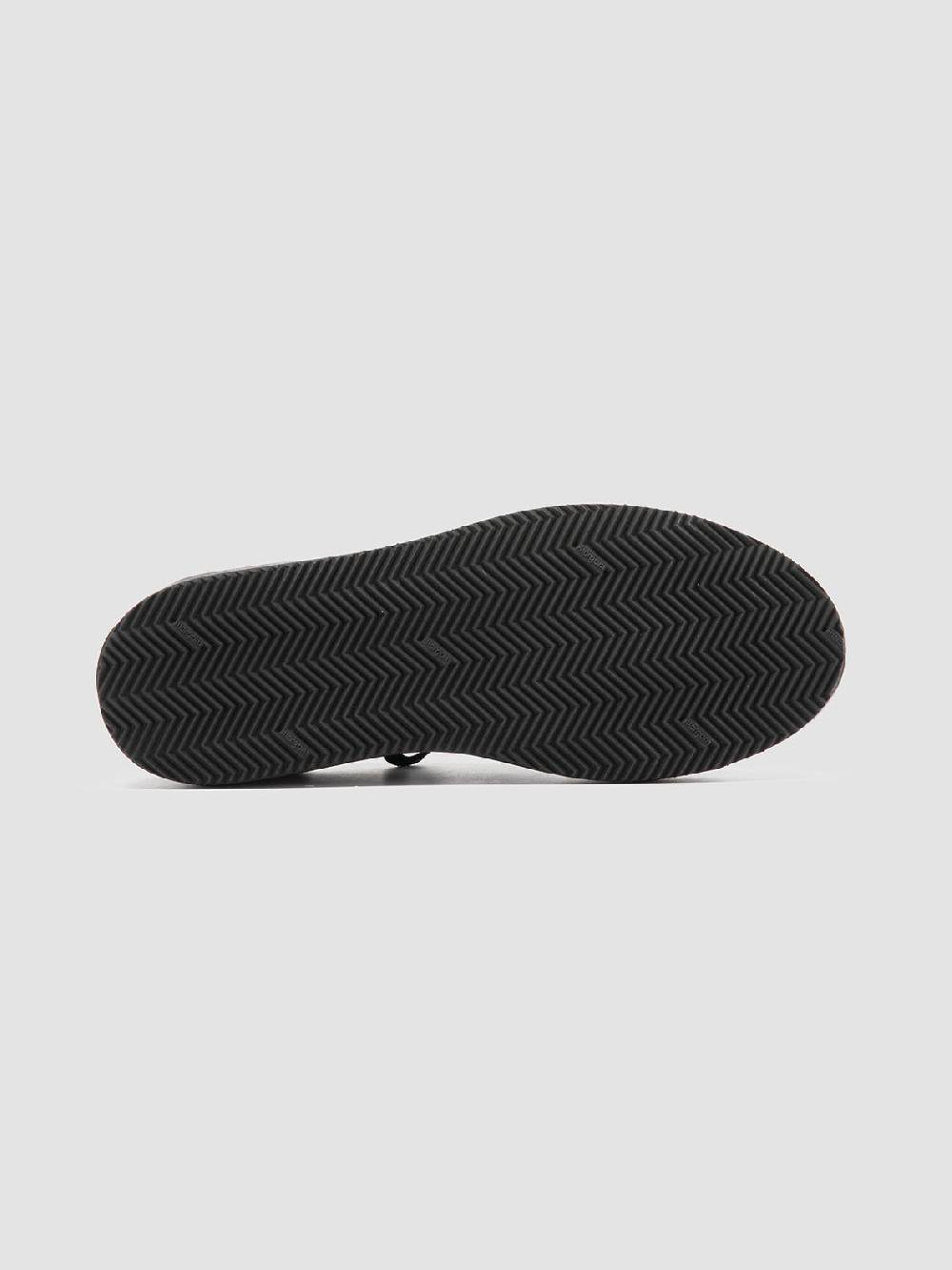 Officine Creative PRIMARY 101 Sneakers in Pelle Nera Negozi Online