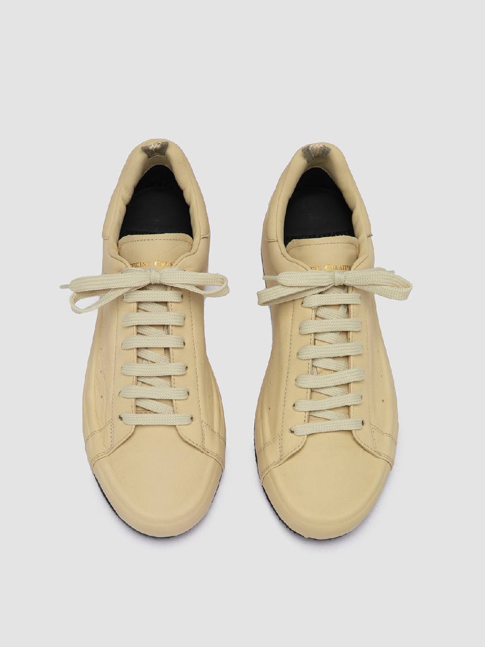 Officine Creative PRIMARY 101 Sneakers in Pelle Avorio Acquista Ora