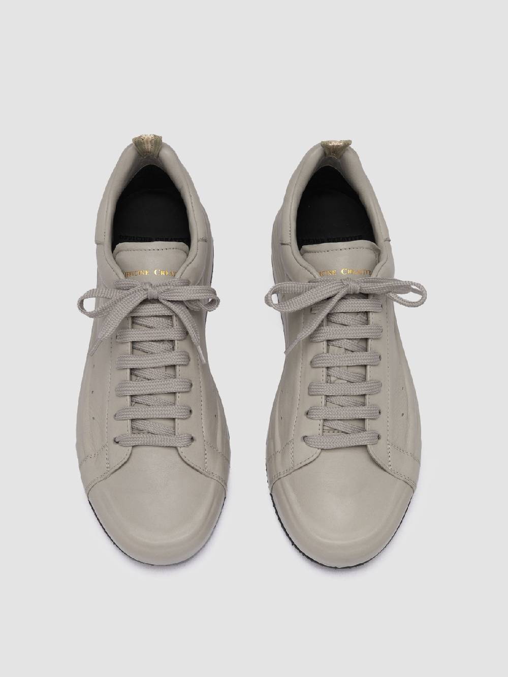 Officine Creative PRIMARY 101 Sneakers in Pelle Tortora Promozione Limitata