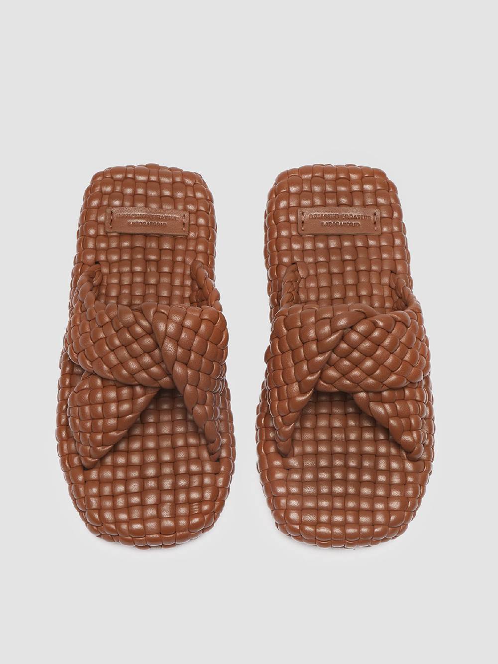 Officine Creative WILLOW 001 Sandali in Pelle Marrone Affare Del Giorno