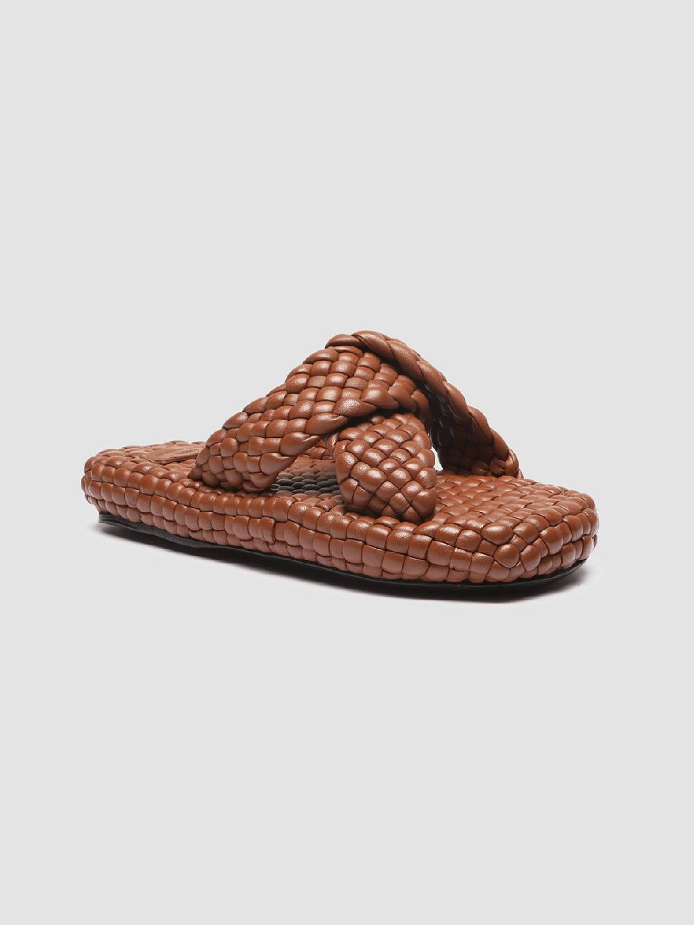 Officine Creative WILLOW 001 Sandali in Pelle Marrone Affare Del Giorno
