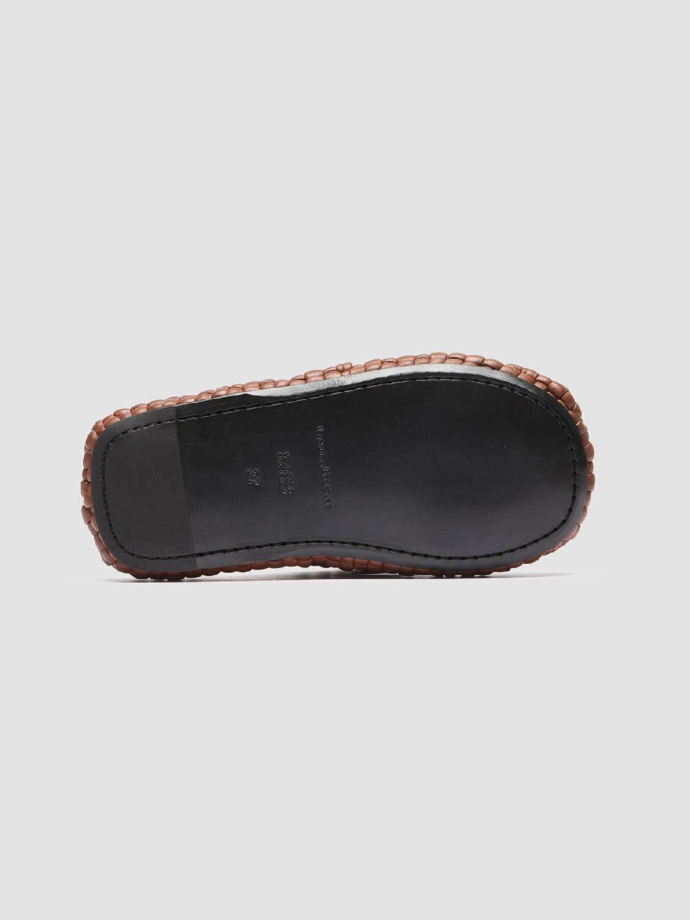 Officine Creative WILLOW 001 Sandali in Pelle Marrone Affare Del Giorno