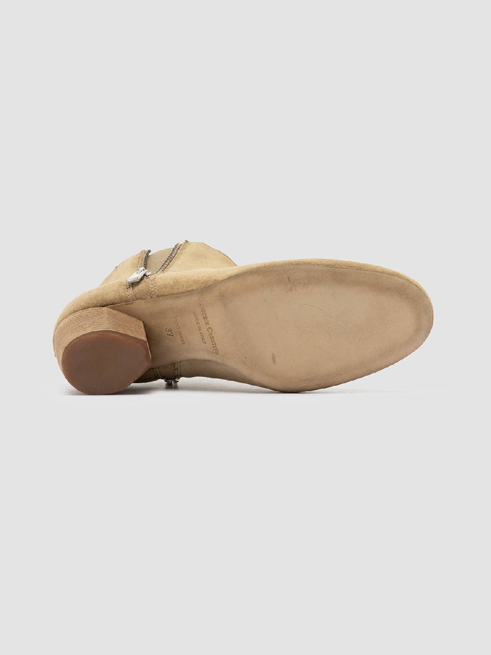 Officine Creative BETH 012 Stivaletti Chelsea in Pelle Scamosciata Marrone Convenienza