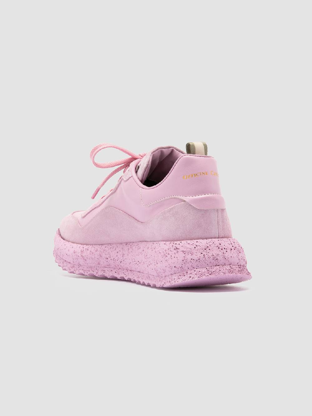 Officine Creative RACE RUBREX 101 Sneakers Basse in Pelle e Camoscio Rosa Outlet