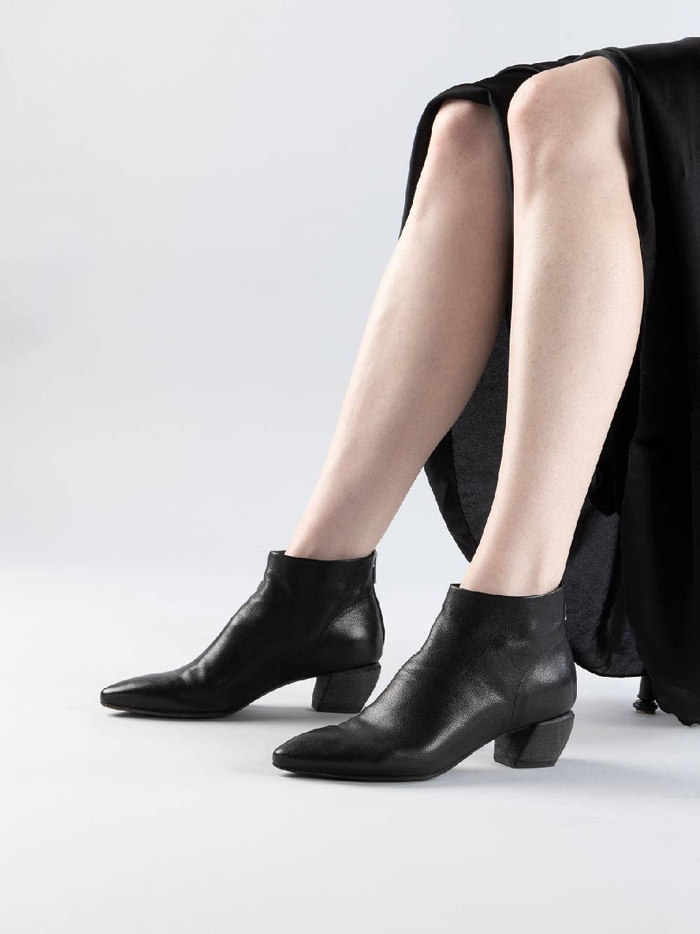 Officine Creative SALLY 001 Stivaletti in Pelle Nera Offerte